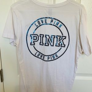 Pink Sequence Tee